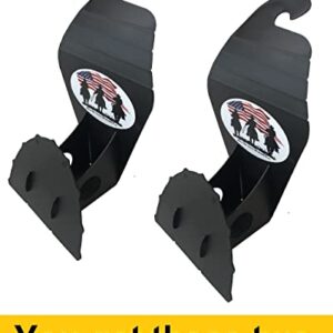 Hat Holders/Racks for Trucks & Cars. Cowboy Hat Hangers for Trucks & Cars. (QTY 2) 12x9x0.5