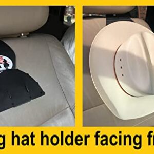 Hat Holders/Racks for Trucks & Cars. Cowboy Hat Hangers for Trucks & Cars. (QTY 2) 12x9x0.5