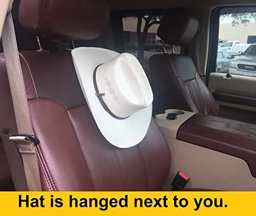 Hat Holders/Racks for Trucks & Cars. Cowboy Hat Hangers for Trucks & Cars. (QTY 2) 12x9x0.5