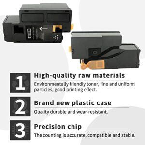 6027 Toner Remanufactured Toner Cartridge Replacement for Xerox WorkCentre 6027 6025 Phaser 6022 6020 Black 106R02759 Cyan 106R02756 Magenta 106R02757 Yellow 106R02758 - 4 Pack CMYK