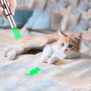 TEAYTIS Cat Pointer Toy Cat Training Chaser Interactive Toys Purple Light Flashlight cat Led Pointer Indoor Cats Dog Chaser Toys