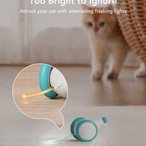 Petlibro Interactive Cat Toys for Indoor Cats, Automatic Cat Toy with LED Lights, Cat Mouse Toys, Smart Sensing Cat Toys, Moving Cat Toy, Smart Electric Cat Toy, USB Rechargeable, Auto On/Off