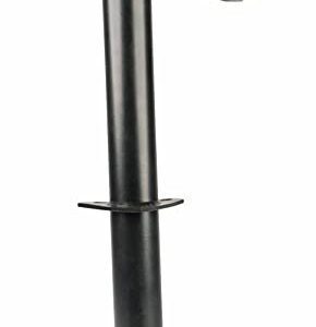 Mytee Products A Frame Trailer Jack - 2000 lbs Capacity, Black | Heavy-Duty Top Wind Tongue Jack - Ideal for RV, Utility, Boat & Marine Trailers