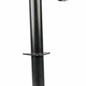 Mytee Products A Frame Trailer Jack - 2000 lbs Capacity, Black | Heavy-Duty Top Wind Tongue Jack - Ideal for RV, Utility, Boat & Marine Trailers