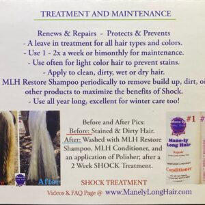 Mane-ly Long Hair SHOCK! Treatment