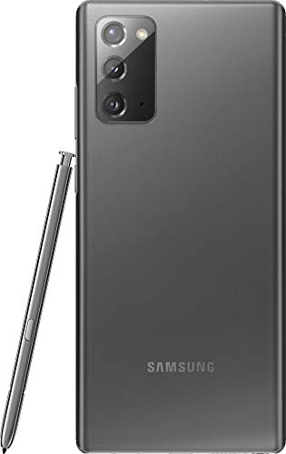 Samsung Galaxy Note 20 5G 128GB N981U Smartphone Mystic Gray (AT&T Locked) - (Renewed)