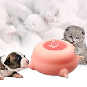 oadannuo puppy milk feeder with 4 nipples silicone milk feeding bowl puppy kitten nursing station for feeding small newborn pets within two weeks