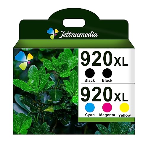 920XL Compatible Ink Cartridge for 920 XL Combo Pack for HP OfficeJet 6500a 6500 7500a 6000 7500 7000 E709 E710 Printer (5 Pack Black Cyan Magenta Yellow)