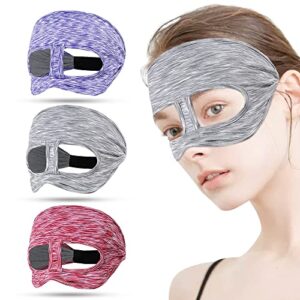 vakireyy 3pcs vr mask sweat band for oculus quest 2 accessories, breathable vr sweat guard face cover vr eye mask cover for vr workouts use wearable tech virtual reality gear headset