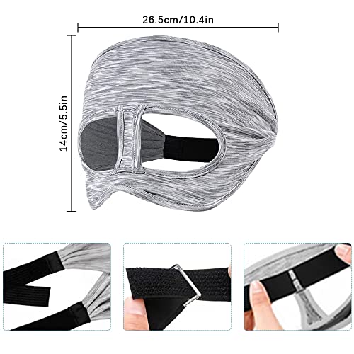 VakiReyy 3Pcs VR Mask Sweat Band for Oculus Quest 2 Accessories, Breathable VR Sweat Guard Face Cover VR Eye Mask Cover for VR Workouts Use Wearable Tech Virtual Reality Gear Headset