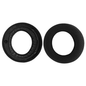 Geekria Comfort Mesh Fabric Replacement Ear Pads for Sony Playstation 5 Pulse 3D PS5 Wireless Headphones Ear Cushions, Headset Earpads, Ear Cups Repair Parts (Black)