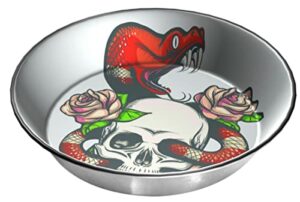 multi pet 48593253: komodo skull & snake bowl, 3cups