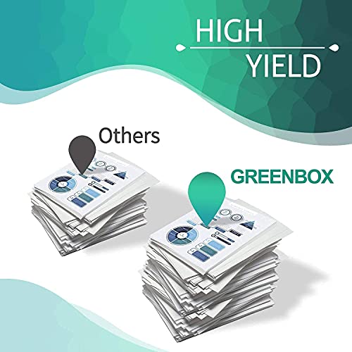 GREENBOX Compatible 81A High Yield Toner Cartridge Replacement for HP 81A CF281A 81X CF281X for Laserjet Enterprise MFP M605 M604 M604N M604DN M605N M605DN M605X M630 M606 Printer (Black, 1-Pack)