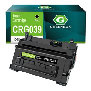 greenbox compatible crg039 high-yield toner cartridge replacement for canon crg039 crg-039 0287c001 for imageclass lbp351 lbp352 printer ( 11,300 pages, 1 black)