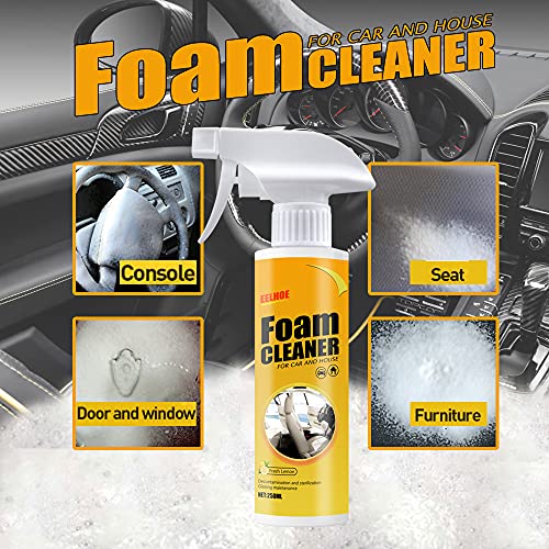 Amplesunshine Foam Cleaner, Powerful Stain Removal Kit, Warm Tint Foam Cleaner，Simple Tech Spray Cleaner，Foam Cleaner All Purpose for Car and House (30ML-1PCS)