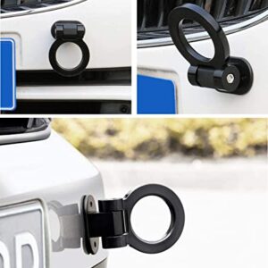 Yungeln Tow Hook Kit Car Tow Hook Decor Bumper Trailer Sticker for Exterior Auto Accessories ONLY for Decoration…