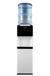 honeywell 3-5 gallon top load compact tri-temperature water dispenser (hwdt-510w)