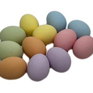 Eggcetera Ceramic Bird Quail Nest Eggs (Pastel, 1.25" x 0.75")