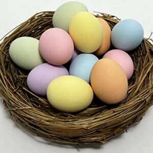 Eggcetera Ceramic Bird Quail Nest Eggs (Pastel, 1.25" x 0.75")