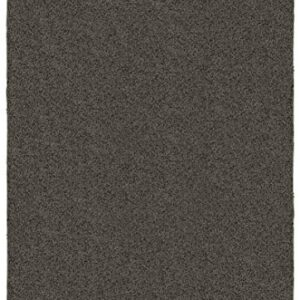 Garland Rug Skyline Shag 9 Ft. x 12 Ft. Area Rug Cinder Gray