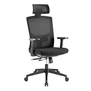 Monoprice 142761 Task and Office Chairs, Black