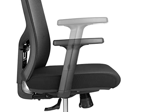 Monoprice 142761 Task and Office Chairs, Black