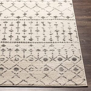 Artistic Weavers Tevazu Moroccan Boho Area Rug,7'10" x 10',Light Grey
