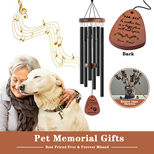 VENBEEL Pet Memorial Gifts, 28" Pet Memorial Wind Chimes, Dog Memorial Gifts, Pet Loss Gifts, Loss of Pet Sympathy Gift, Pet Remembrance Gift in Memory of Dog Cat