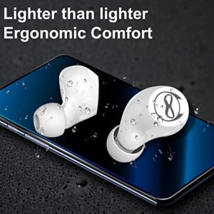 Instiwitt Cartoon Animation Game Wireless Earbuds, Bluetooth 5.1 Wireless Headset with Cute Wireless Charging Case Waterproof Stereo Headphones Noise Reduction in-Ear Built in Mic Sports Earphones