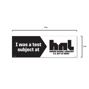 Genuine Fred Stranger Things, Bumper Magnet, Test Subject Hawkins National Laboratory, Multicolored