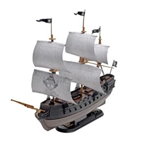 Revell 85-1237 Black Diamond Pirate Ship Kit 1:350 Scale Easy-Click-System 26-Piece Skill Level 2 Plastic Model Building Kit