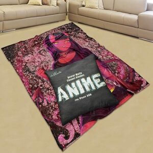 itakkaito fleece blanket (hentai waifu ahegao sexy big oppai boobs) plush throw fuzzy super soft microfiber flannel blankets for couch, bed, sofa warm and cozy for all seasons