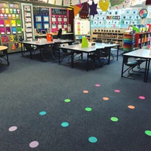 SitSpots® 30 Multi Color Star Pack (Size 4") - Floor Dots for Classroom | The Original Sit Spots for Your Classroom Seating