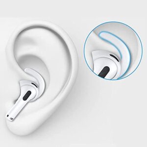 ALXCD Sport Eartips Hook Compatible with AirPods 3 Earbuds 3rd Gen 2021, Anti Slip Anti Lost Silicone Earbuds Covers Ear Hook Tips Earhooks, Compatible with AirPods 3, 7 Pairs 7 Colors