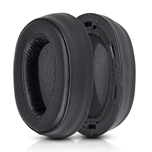 WH900N Earpads Replacement MDR-100ABN Ear Pads Cushion Earmuff Pads Compatible with WH-H900N 100ABN Wireless Noise ancelling Headphones. (Black)