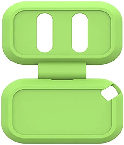 Silicone Case Replacement for Skullcandy Dime True Wireless Earbuds, Silicone Protective Skin Sleeve Accessory (Glow Green)
