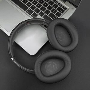 SOULWIT Replacement Ear Pads Cushions for Sony WH-CH700N (WHCH700N) & MDR-ZX780 (ZX780DC)/MDR-ZX770 (ZX770BN ZX770BT), Earpads for MDR-10R (10RNC 10RBT) Over-Ear Headphones (Black)