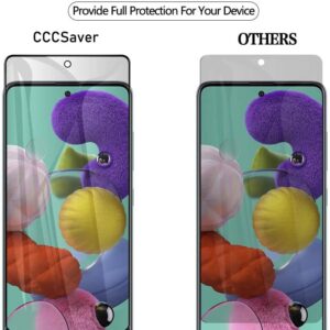 NC 2 Pack Privacy Screen Protector Compatible with Samsung Galaxy A33 / A42 / A32 / A12/ A13 / A02S / A03S, Tempered Glass Anti-Glare Full Coverage Film, Anti-Spy Black Shield Saver