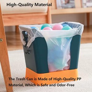 ZHEDALANG 9-Gear Adjustable Size Trash Can, Portable Expandable Trash Bag Holder, Portable Trash Bin for Kitchen, Collapsible Garbage Bag Holder Camping, Suitable for Different Sizes of Garbage Bags