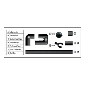 Fluval FX Spray Bar Kit, Aquarium Filter Water Aeration Accessory