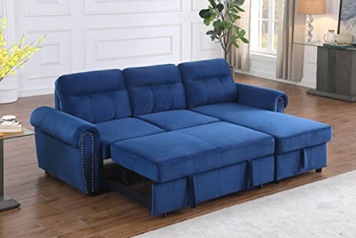 Lilola Home Ashton Sectional, Blue