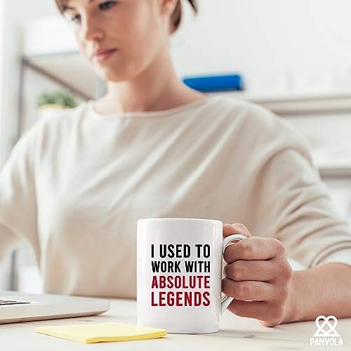 Panvola I Used To Work With Absolute Legend Coworker Retirement New Job Goodbye Workplace Office Colleague Coffee Mug 11 oz