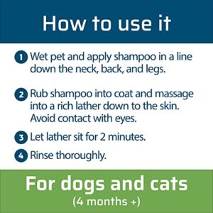 Wondercide - Flea & Tick Shampoo for Dogs and Cats - Flea and Tick Killer Treatment with Natural Essential Oils - for Pets Over 4 Months - Powered by Plants - 12 Fl oz