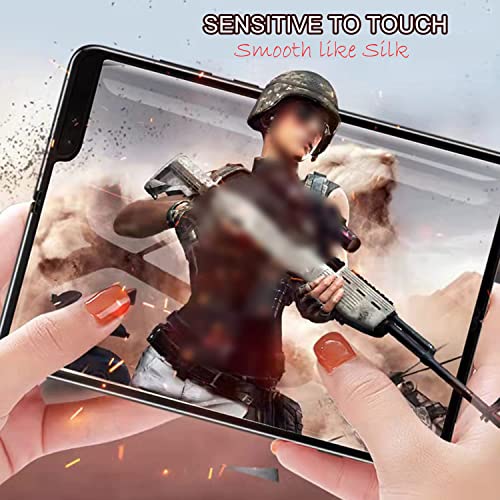 Tempered Glass Front Screen Protector Compatible with Samsung Galaxy Z Fold 3 5G+ 2X Privacy Inner Soft Protector+ 2X Camera Lens Protector+ 2X Side Film [Scratch Resistant] [Bubble Free]