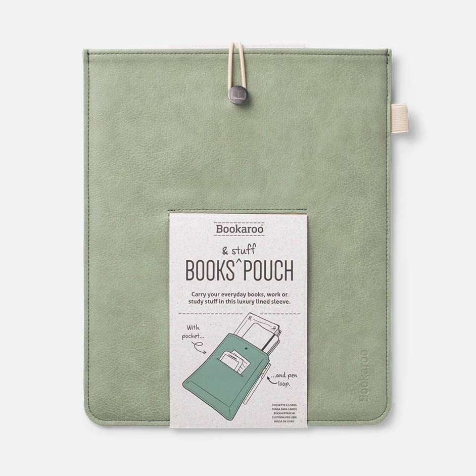 Bookaroo Book & Stuff Pouch Fern