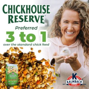 Kalmbach Feeds Chickhouse Reserve 18% Whole Grain Complete Feed for Chicks, 30 lb