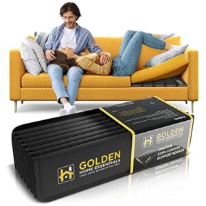 golden home essentials 20in x 68in extra strong couch support for sagging cushions - sofa cushion support board - 0.4in thick saggy couch cushion support for sagging seat - sagging couch support board
