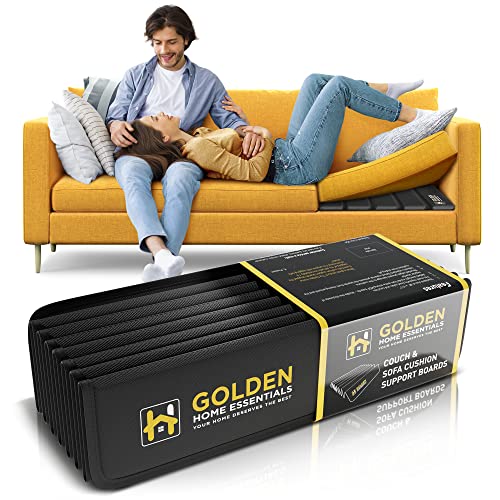 Golden Home Essentials 20in x 68in Extra Strong Couch Support for Sagging Cushions - Sofa Cushion Support Board - 0.4in Thick Saggy Couch Cushion Support for Sagging Seat - Sagging Couch Support Board