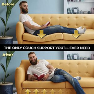 Golden Home Essentials 20in x 68in Extra Strong Couch Support for Sagging Cushions - Sofa Cushion Support Board - 0.4in Thick Saggy Couch Cushion Support for Sagging Seat - Sagging Couch Support Board