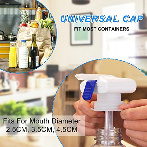 Electric Automatic Tap, Adjustable Size Milk Drink Dispenser for Fridge Gallon, Anti Overflowing Faucet Straw Set, Beer Beverage Dispenser, Easy Operation, Prevent Overflow for Outdoor kitchen Home